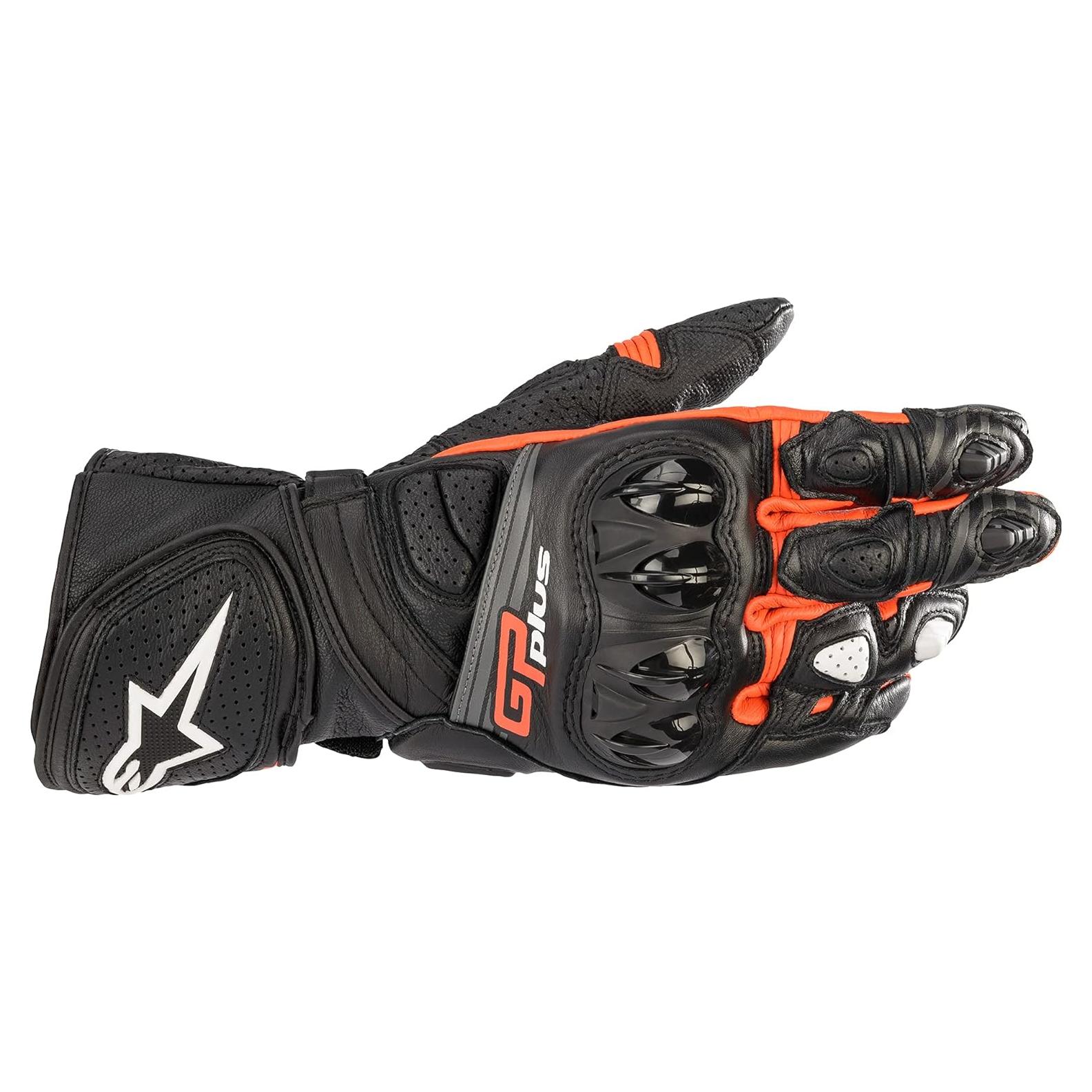Guantes de Motocicleta Alpinestars GP Plus R V2 - Negro/Rojo 3XL