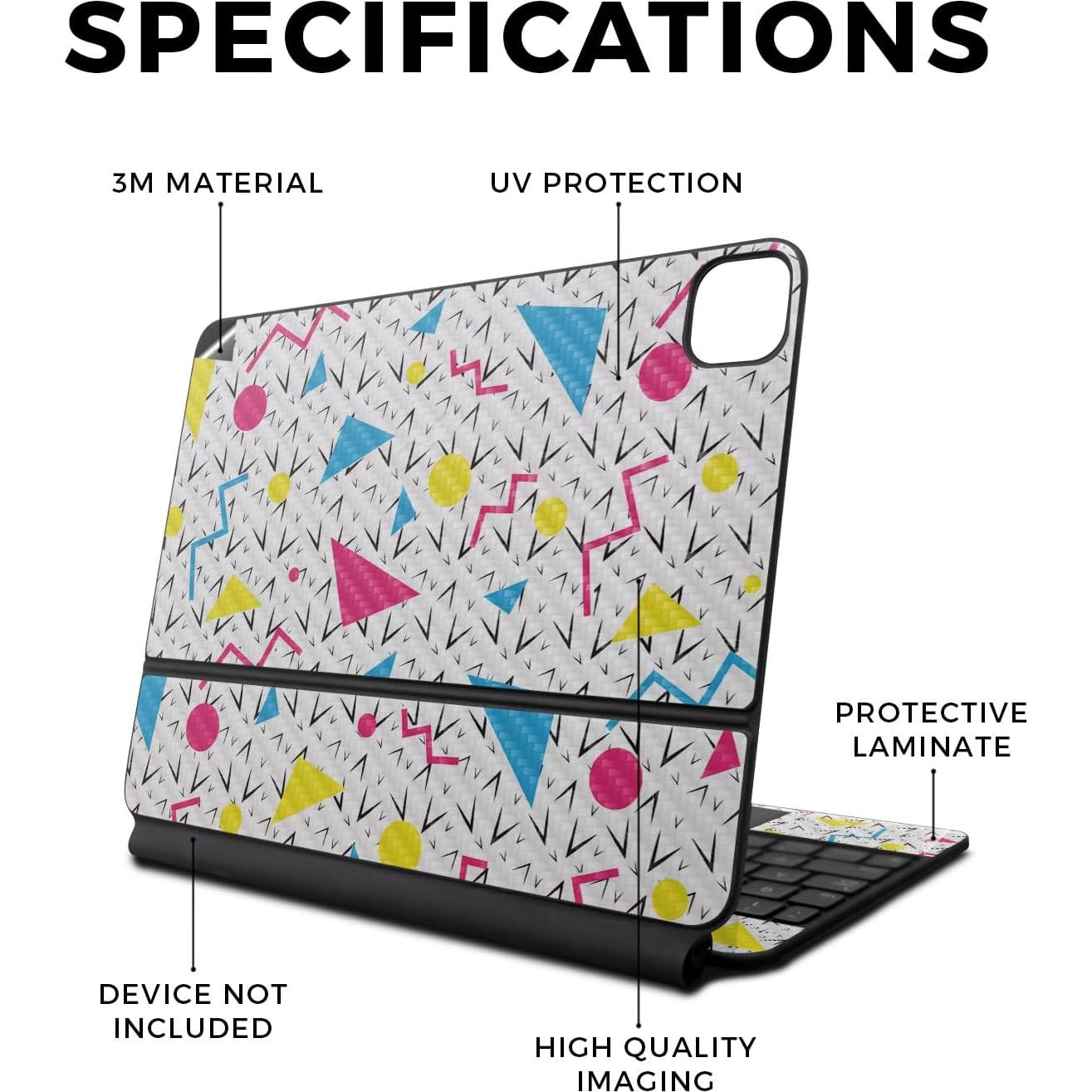 Piel de fibra de carbono MightySkins para Apple Magic Keyboard 13"