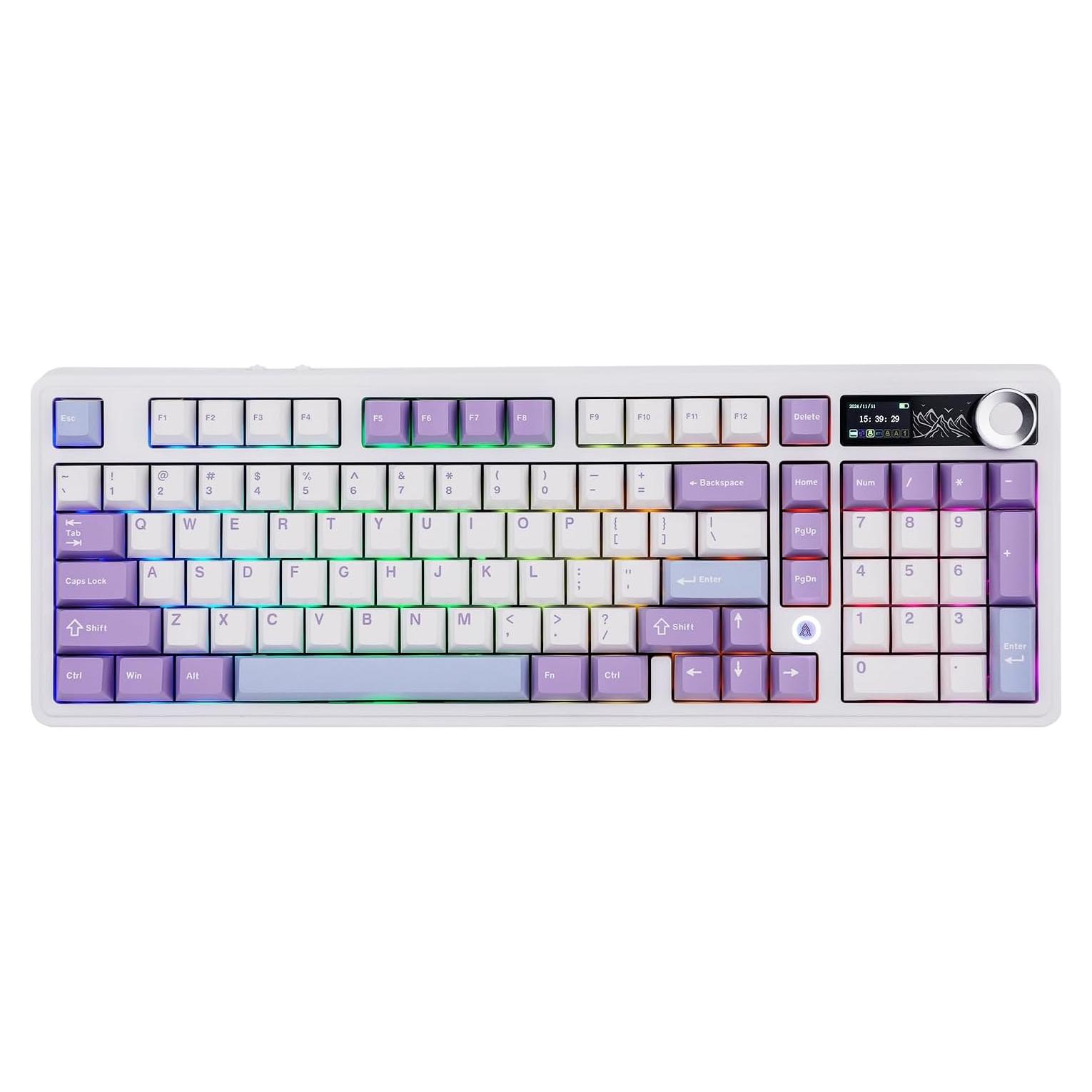 Teclado Mecánico Inalámbrico AJAZZ AK980 RGB USB-C 97 Teclas