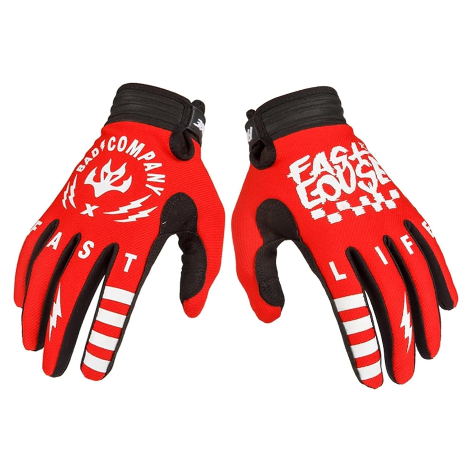 Guantes de Ciclismo EXCEREY Diseño de Ola Unisex Negro