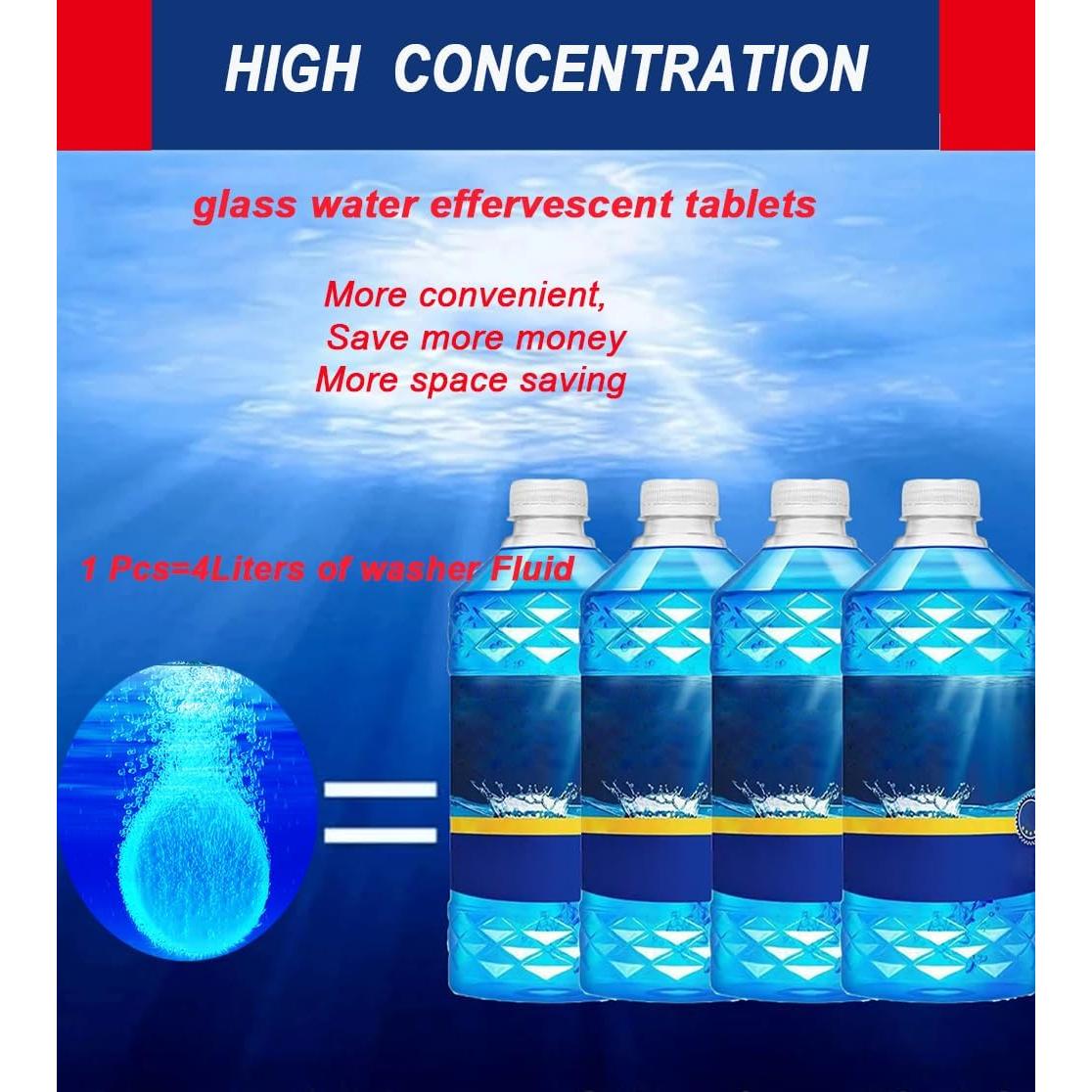 Tabletas Limpiaparabrisas Concentradas Mabellumia 100pcs