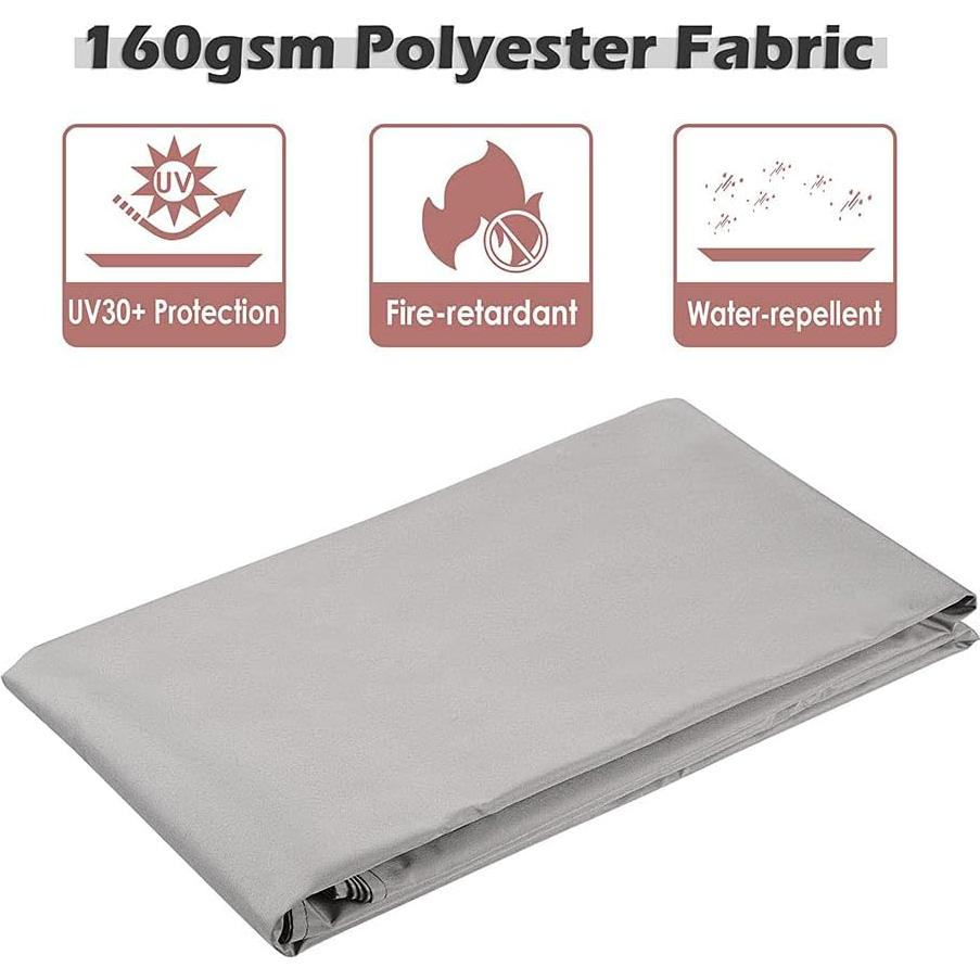 Panel Lateral de Privacidad Yescom 10x6.5ft para Gazebo 10x10ft