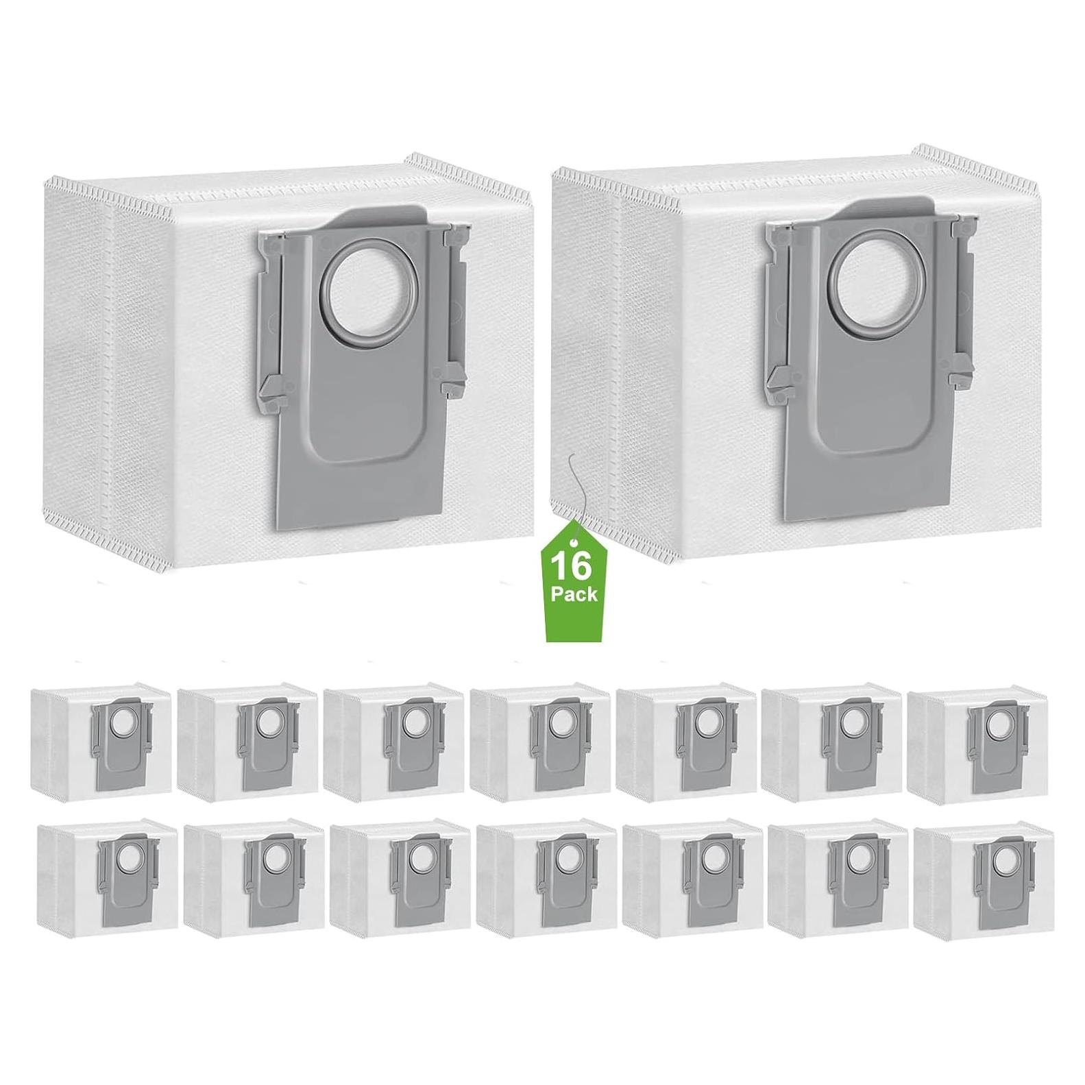 16 Bolsas de Repuesto RelaxNest para Aspiradora Roborock Q5/Q7/Q8