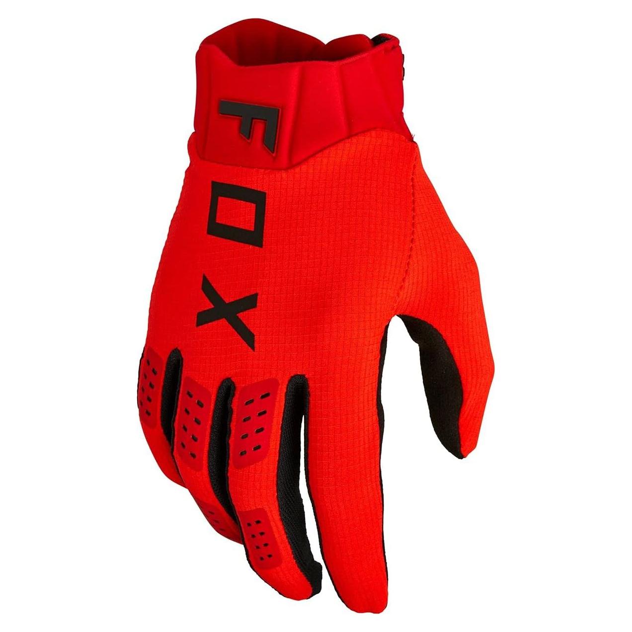 Guante Flexair Fox Racing Rojo Fluorescente XX-Large