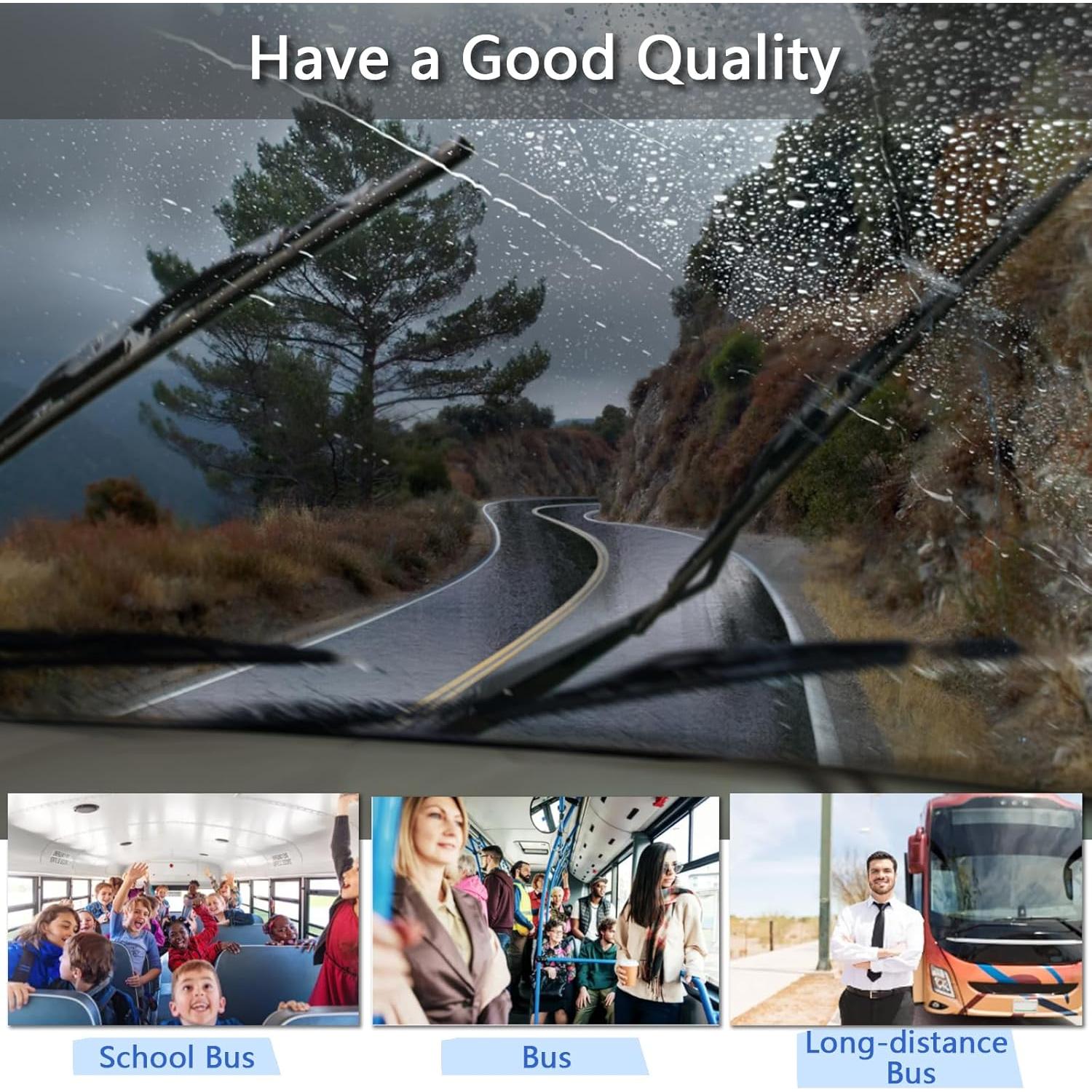 Limpiaparabrisas RV 32" MYEONGD + 20 Tabletas Concentradas