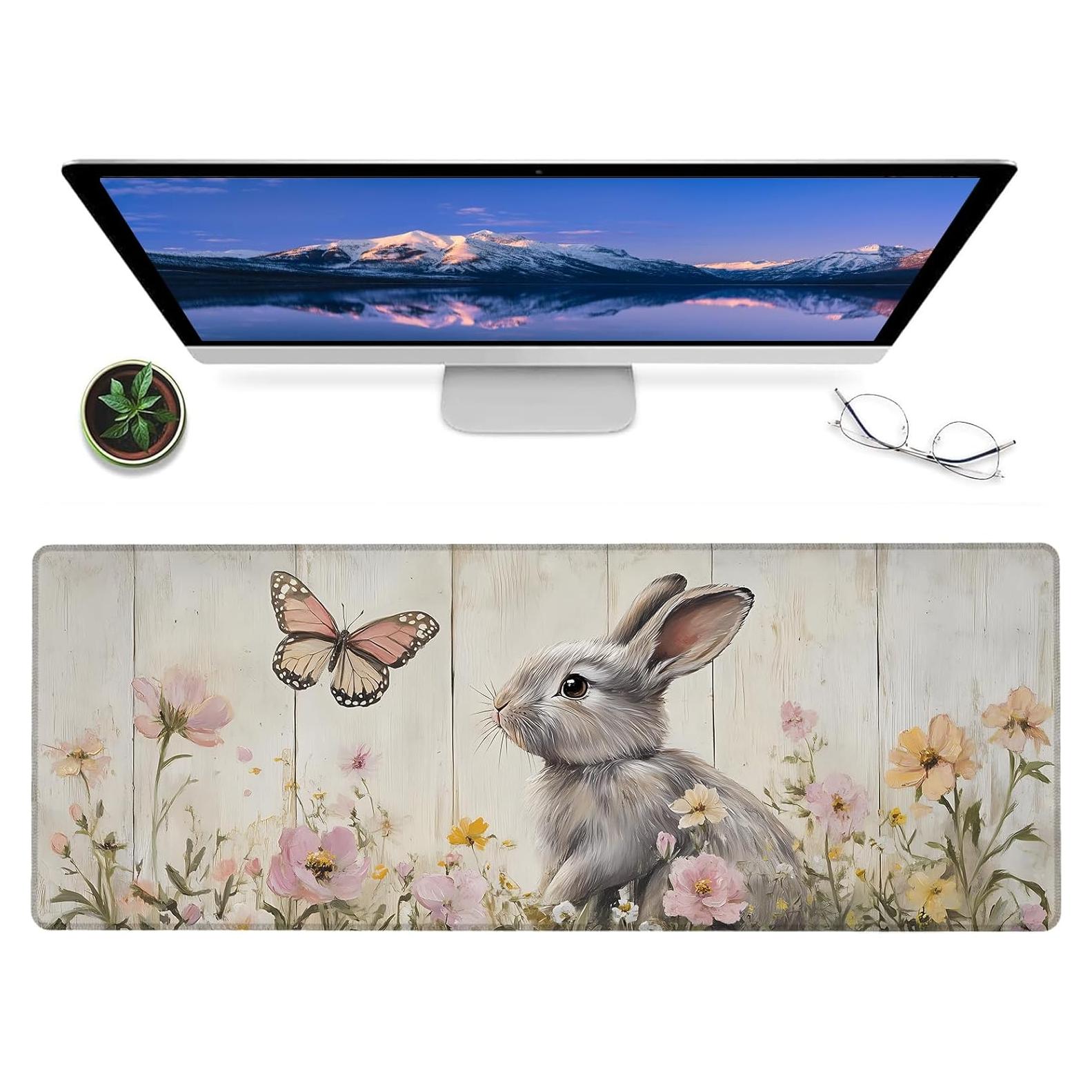 Alfombrilla de Ratón AINORI Conejo 30.48x80.01cm Antideslizante