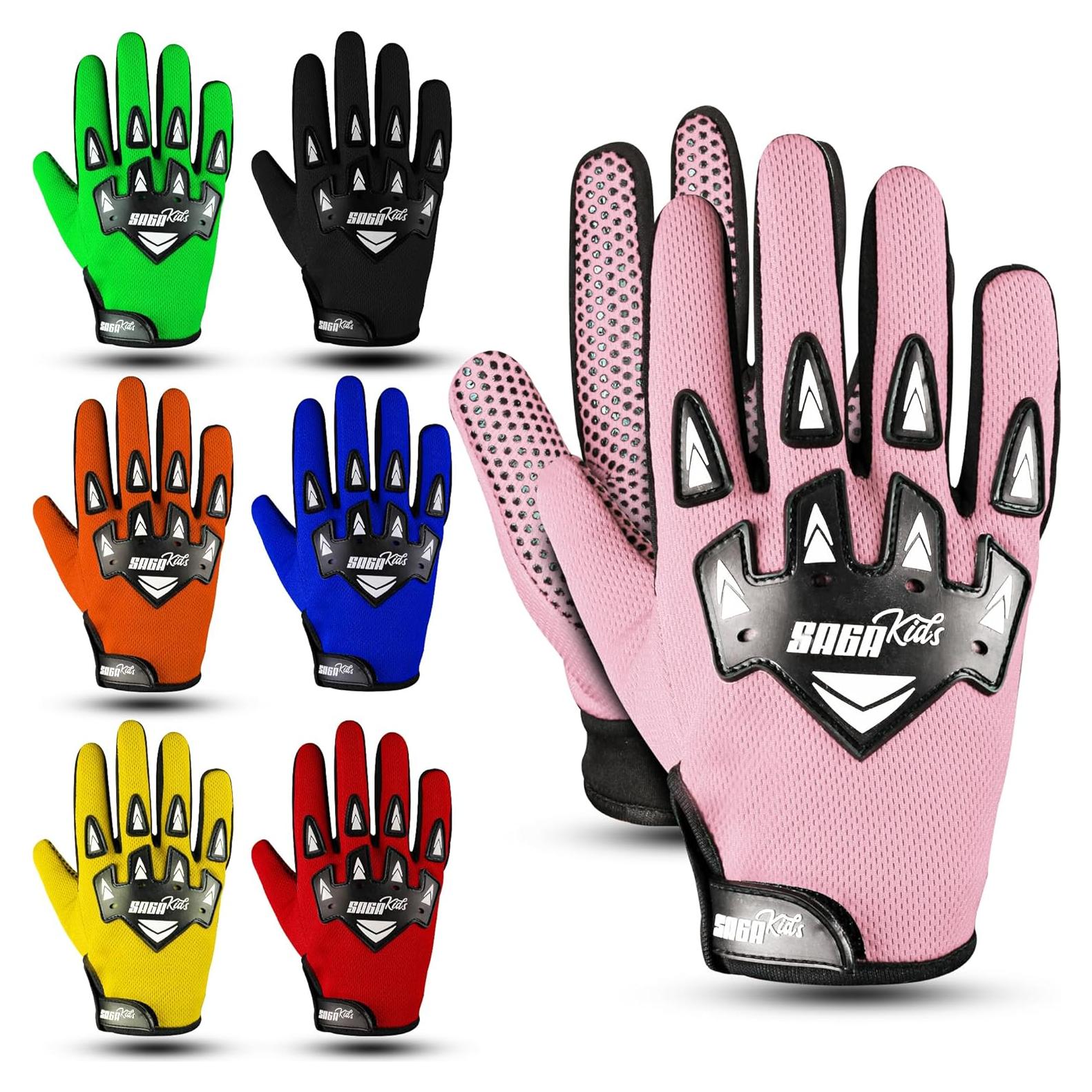 Guantes de Motocicleta SAGA SPORTS Kids-MBG para Niños