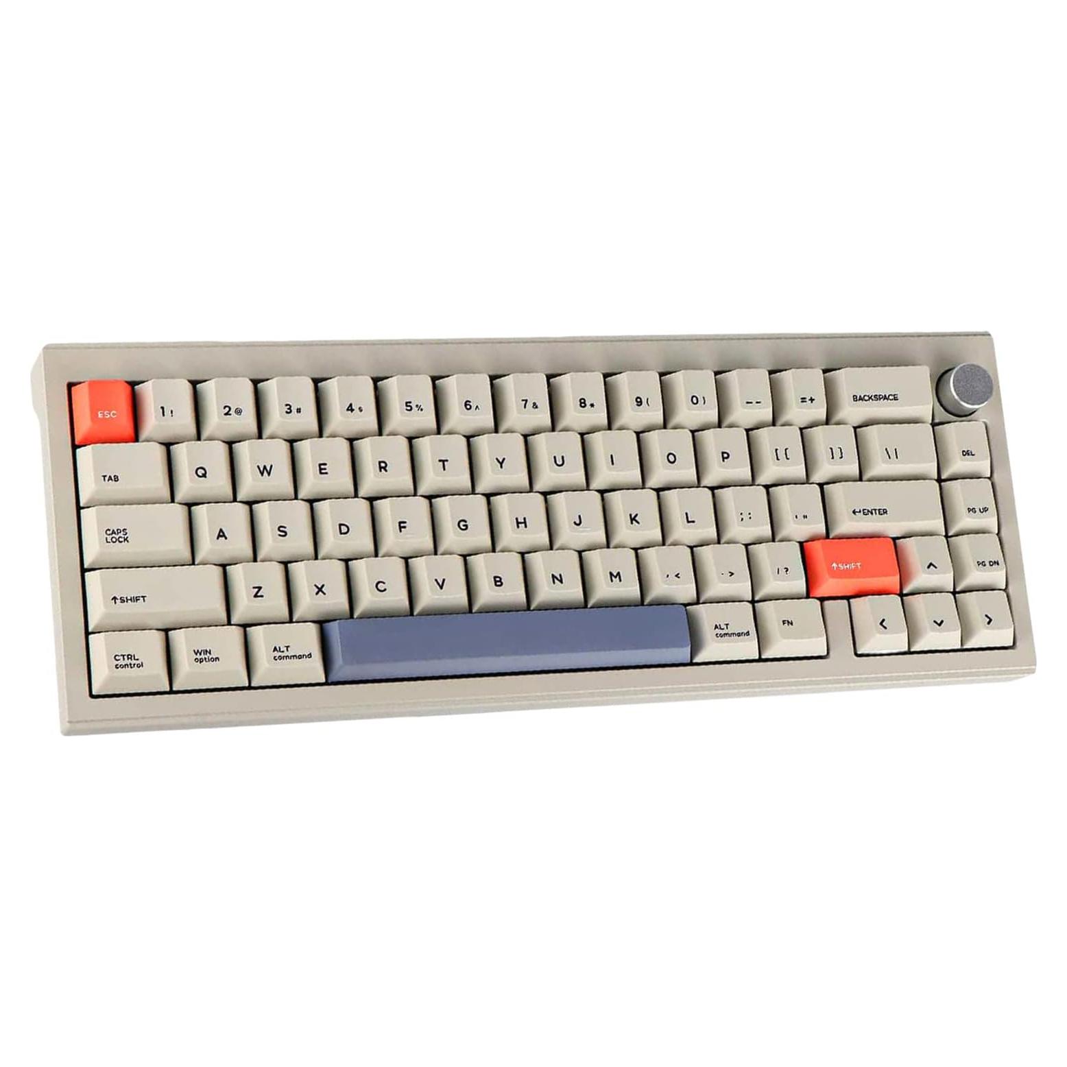 Teclado Mecánico Inalámbrico CIDOO V65 V2 65% RGB Gris