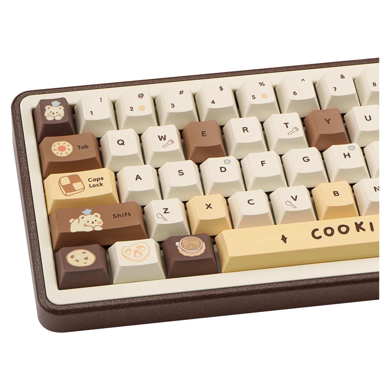 Conjunto de Teclas PBT 145 para Teclado Mecánico COOMICKEY