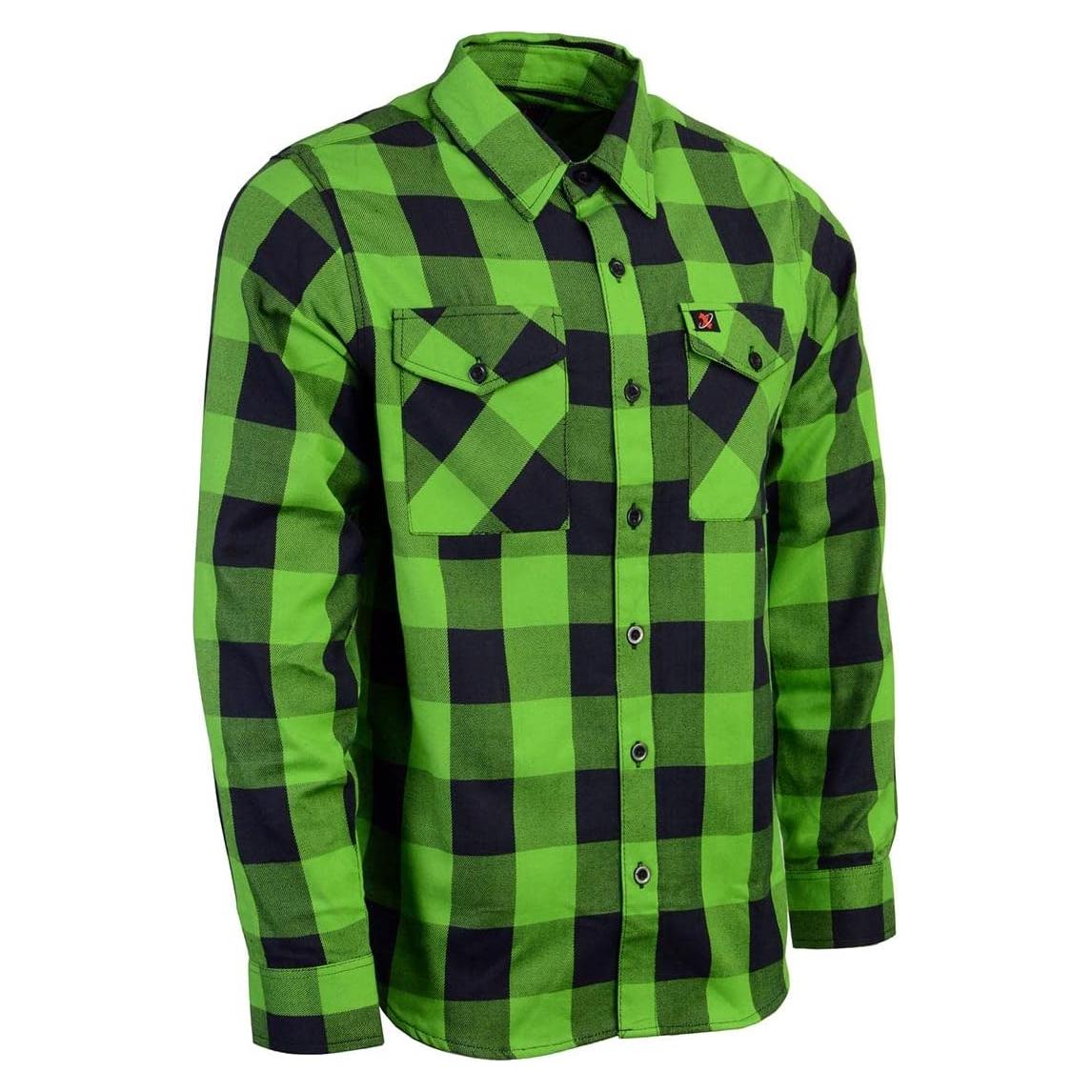 Camisa de Franela a Cuadros Milwaukee Leather Hombre XL