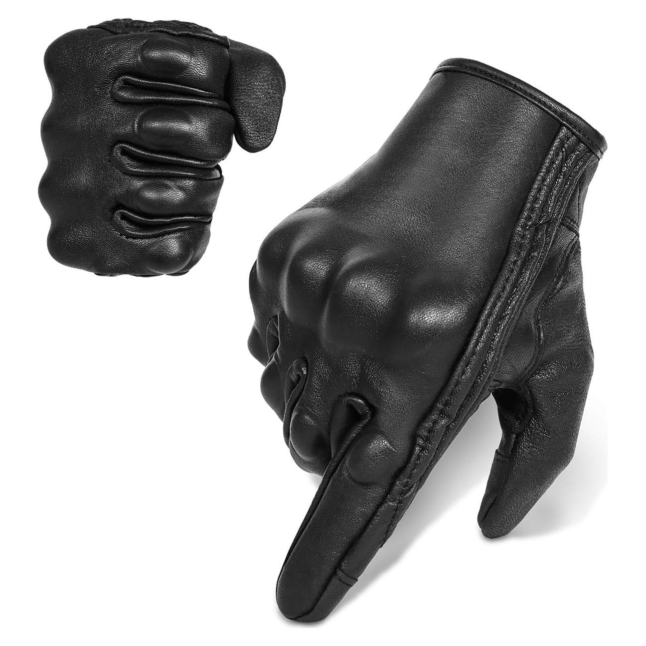 Guantes de Motocicleta Superbike G01 Piel de Cabra Talla XL