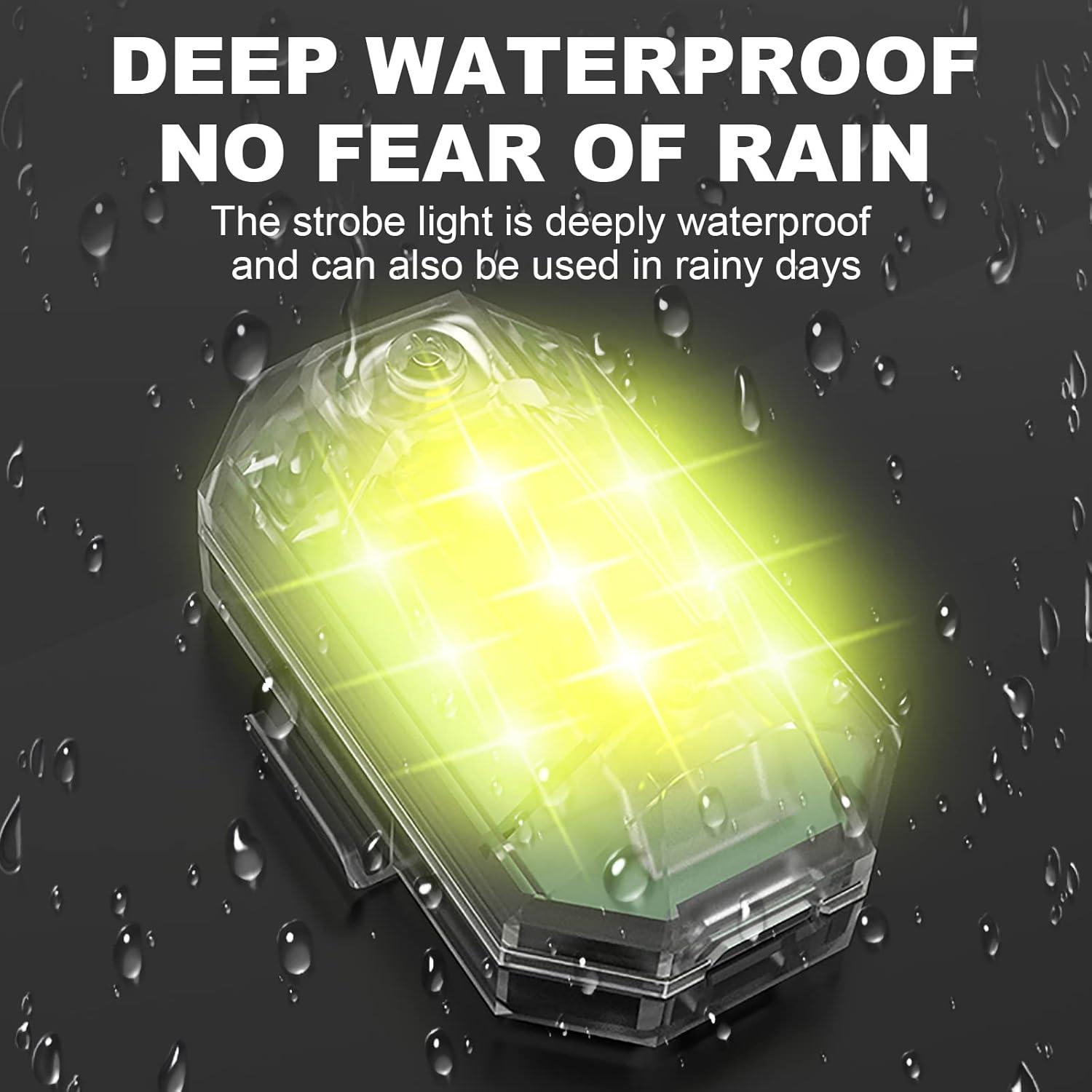 Paquete de 2 luces estroboscópicas Craznick para dron