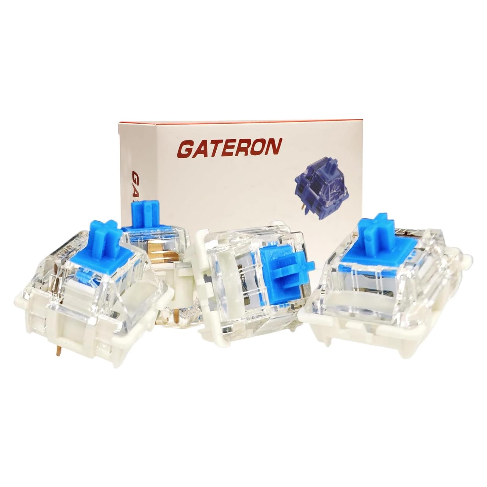 Interruptores mecánicos Gateron G Pro 3.0 Azul 70 Pcs 60gf