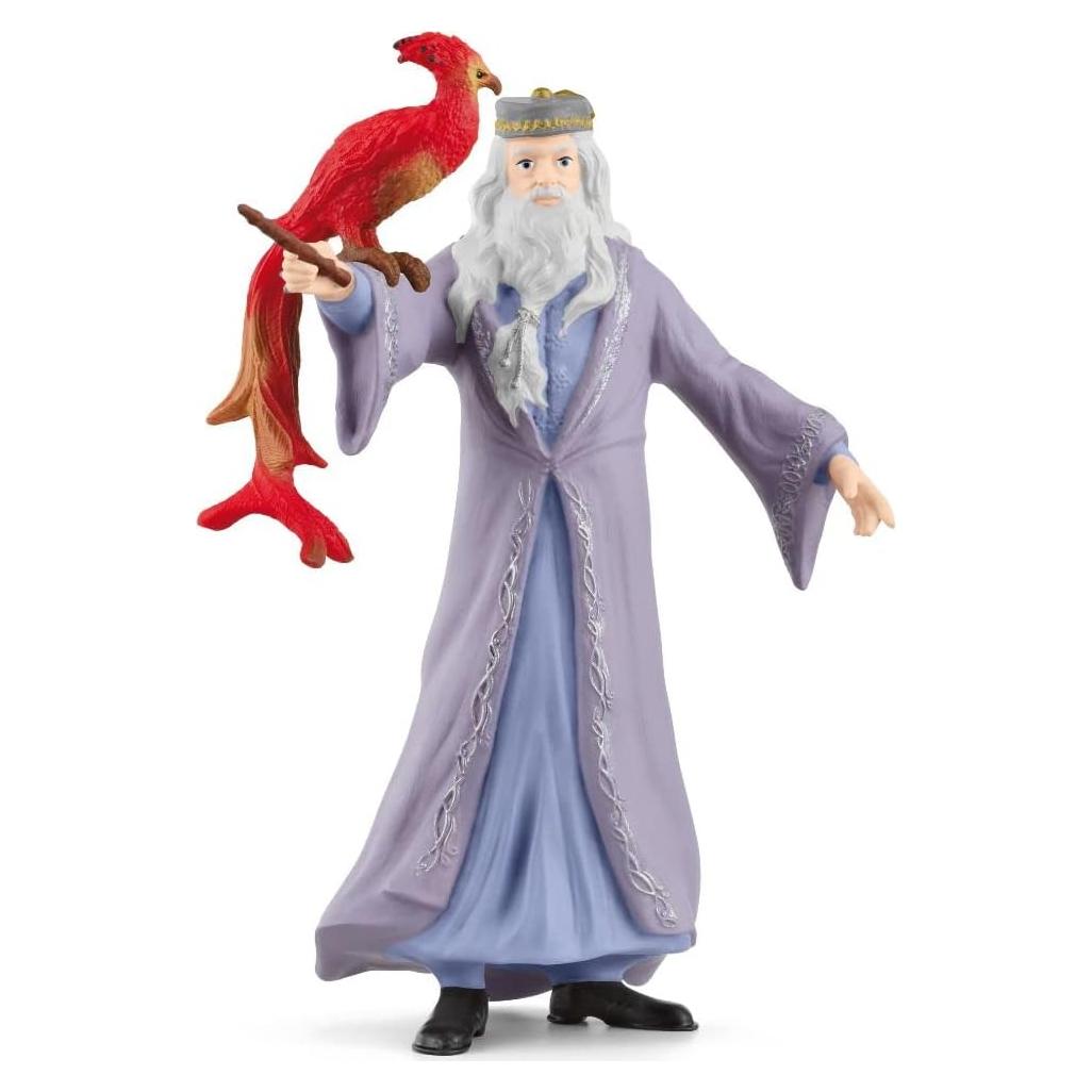 Conjunto Harry Potter Schleich Dumbledore y Fawkes 136g