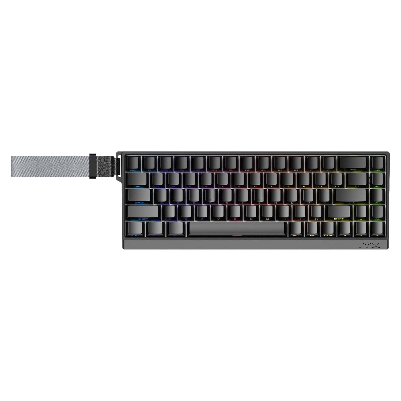 Teclado Mecánico IROK MU68PRO RGB 65% TKL Intercambiable