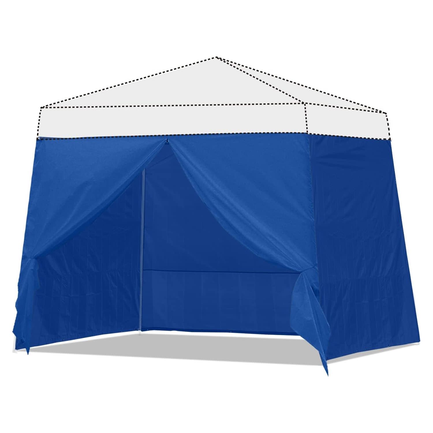 Pared Lateral Inclinada ABCCANOPY 10x10ft Azul - 4 Paredes