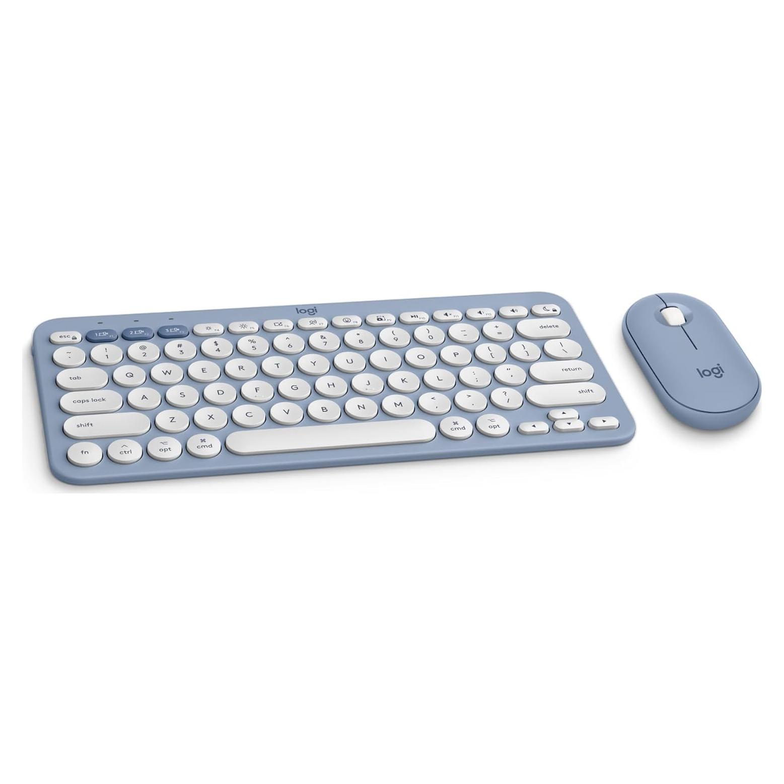 Combo Logitech Pebble 2 para Mac, Teclado y Ratón Inalámbricos