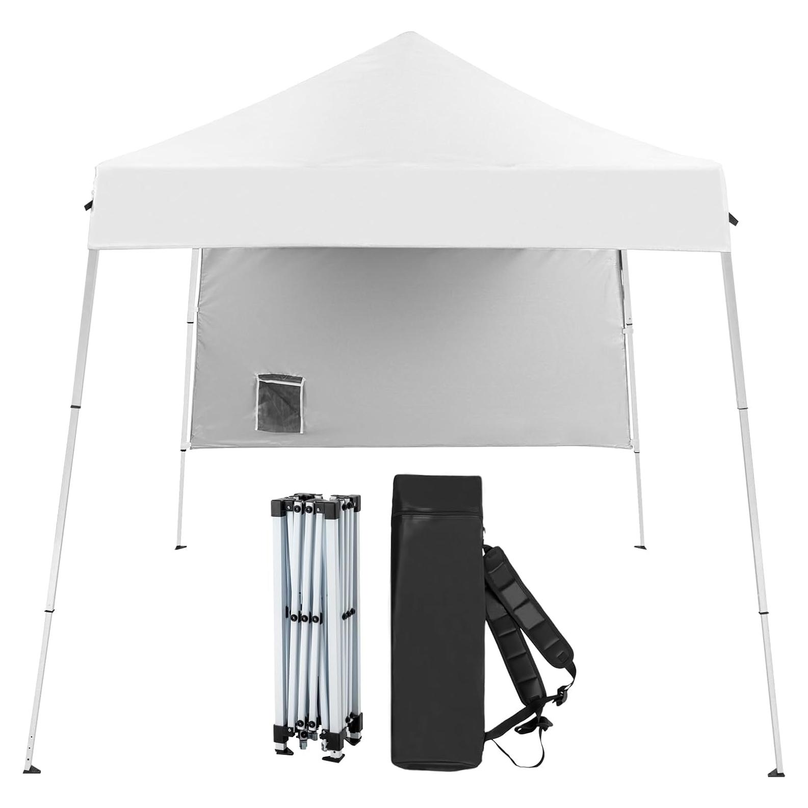 Carpa Plegable VINGLI 1.83x1.83m con Panel Lateral y Mochila