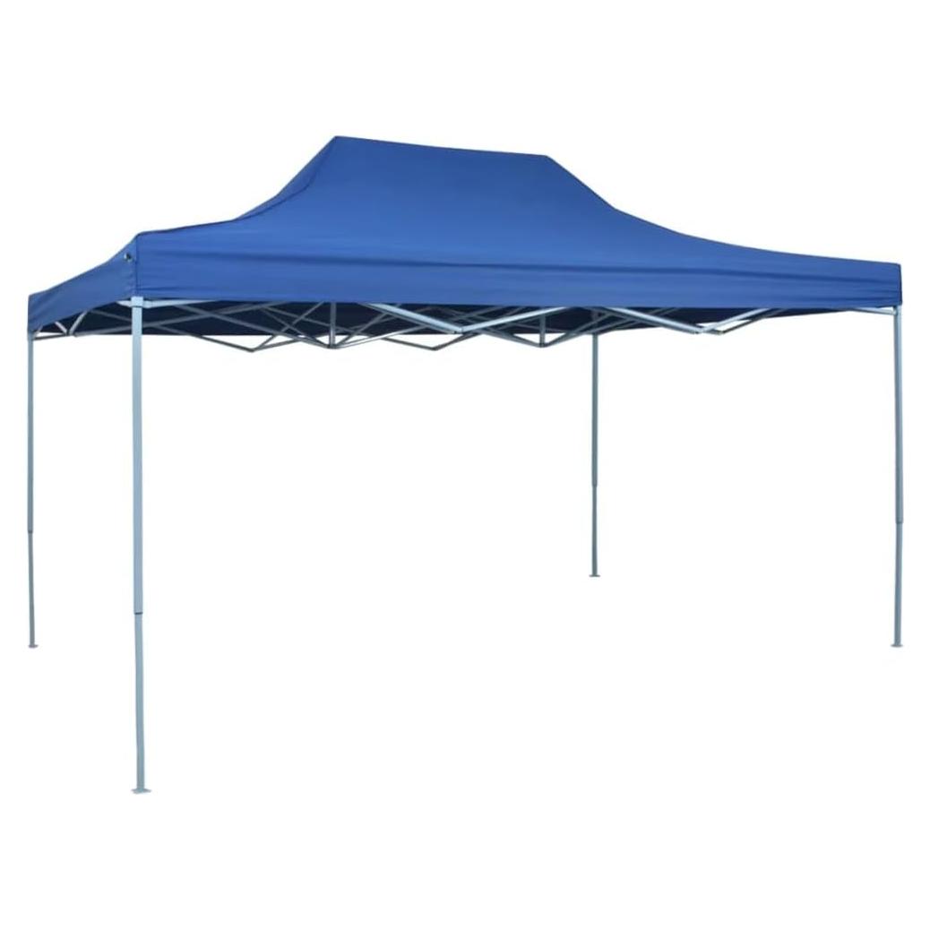 Carpa Plegable RINDIGOO 280x410 cm Azul Resistente UV