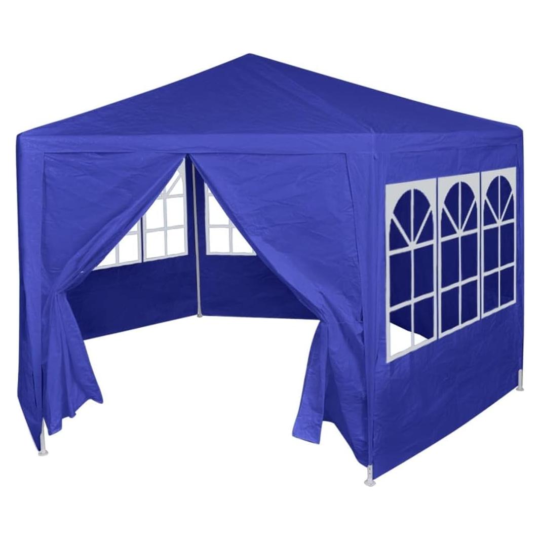 Carpa Hexagonal KCCLVER 2m x 2m Azul Resistente al Agua