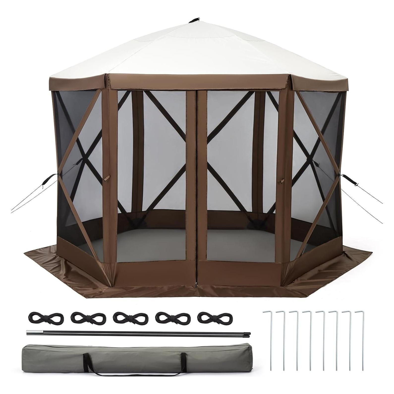 Carpa Gazebo Plegable GarveeLife 10x10ft Impermeable UV