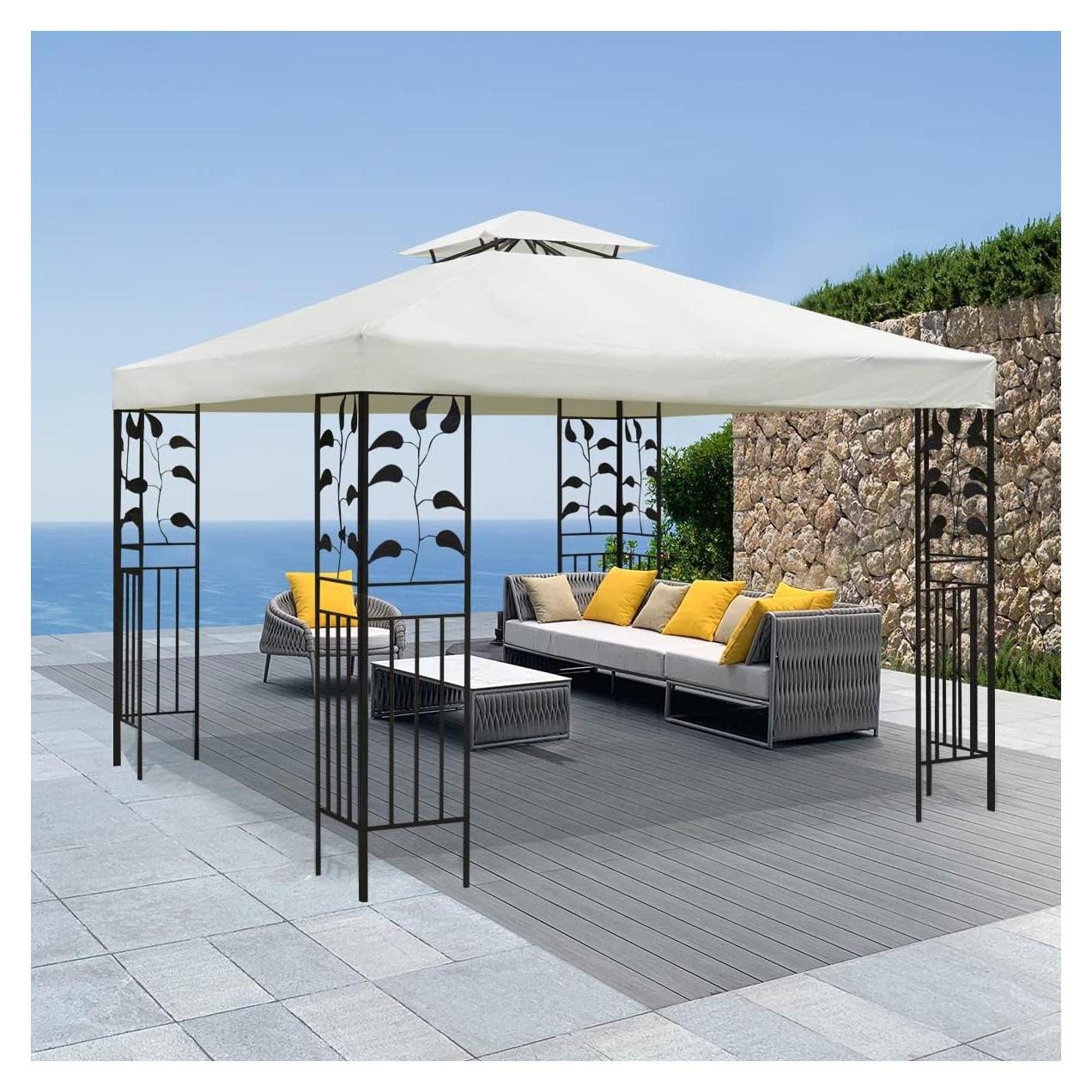 Cubierta de Reemplazo para Gazebo 10x10 ft FRTZAL - Impermeable UV