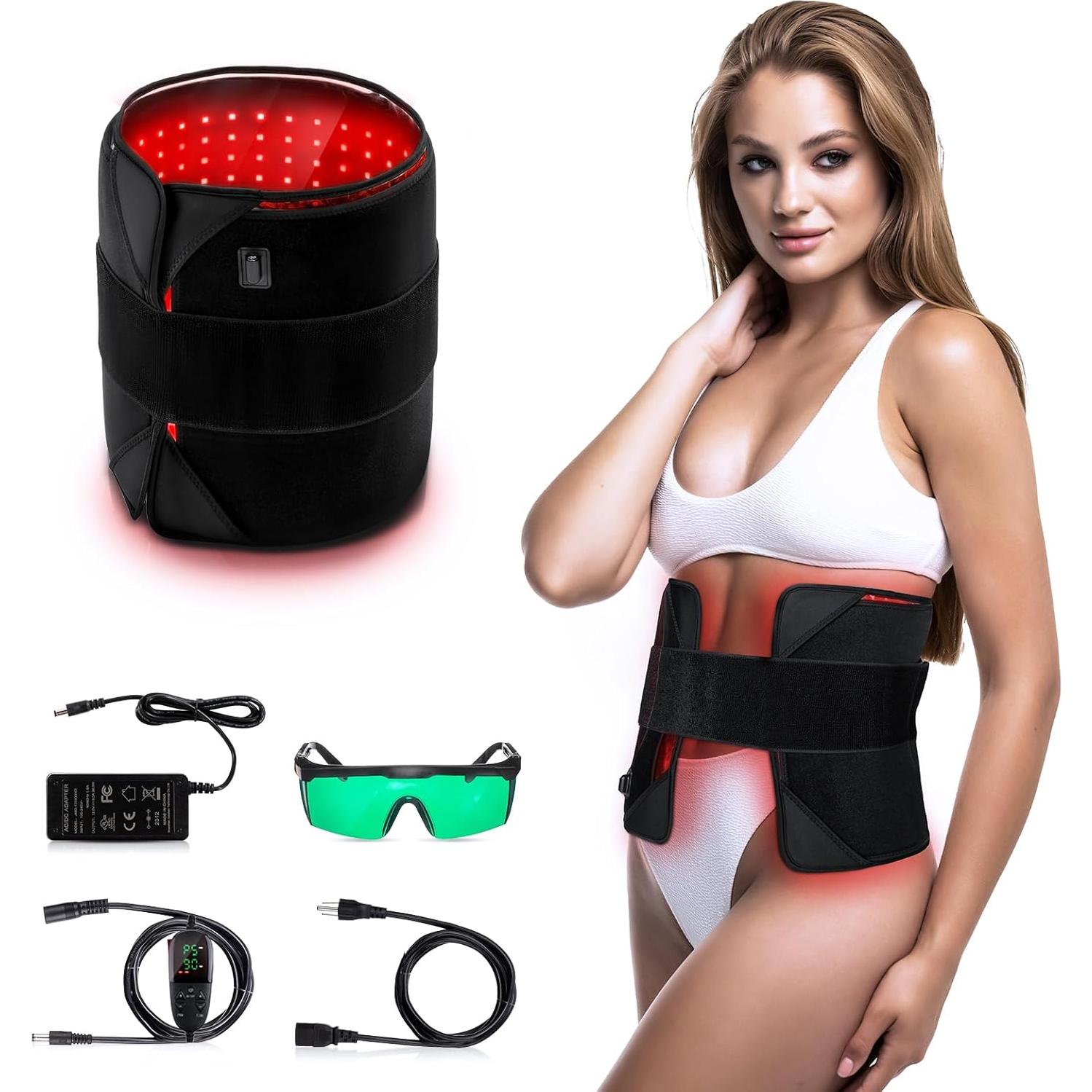 Almohadilla de Luz Roja GMOWNW 80x30cm Alivio Dolor