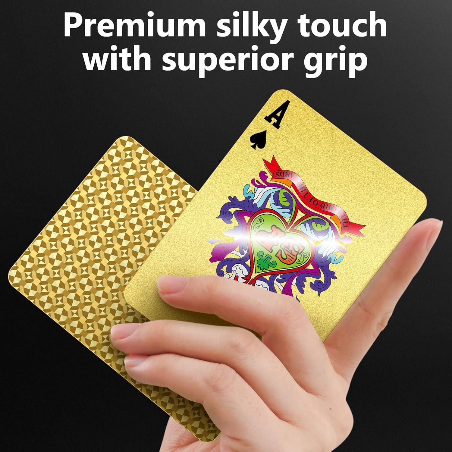 Cartas de Juego BIERDORF Impermeables 54 Piezas Estándar