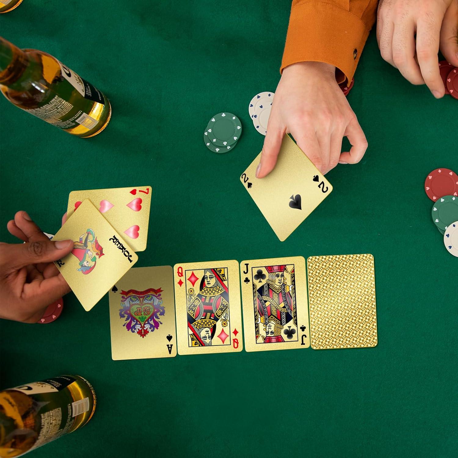 Cartas de Juego BIERDORF Impermeables 54 Piezas Estándar