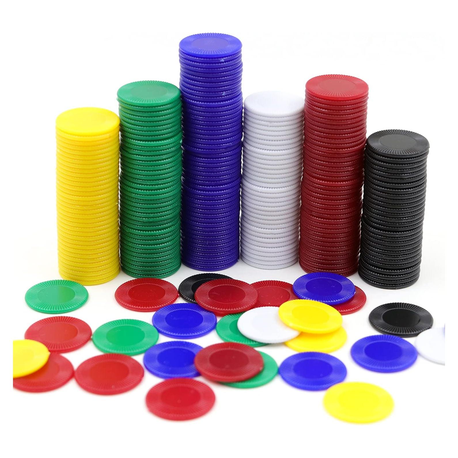 Fichas de Póker Darovly 600 Piezas 2.2cm Multicolor