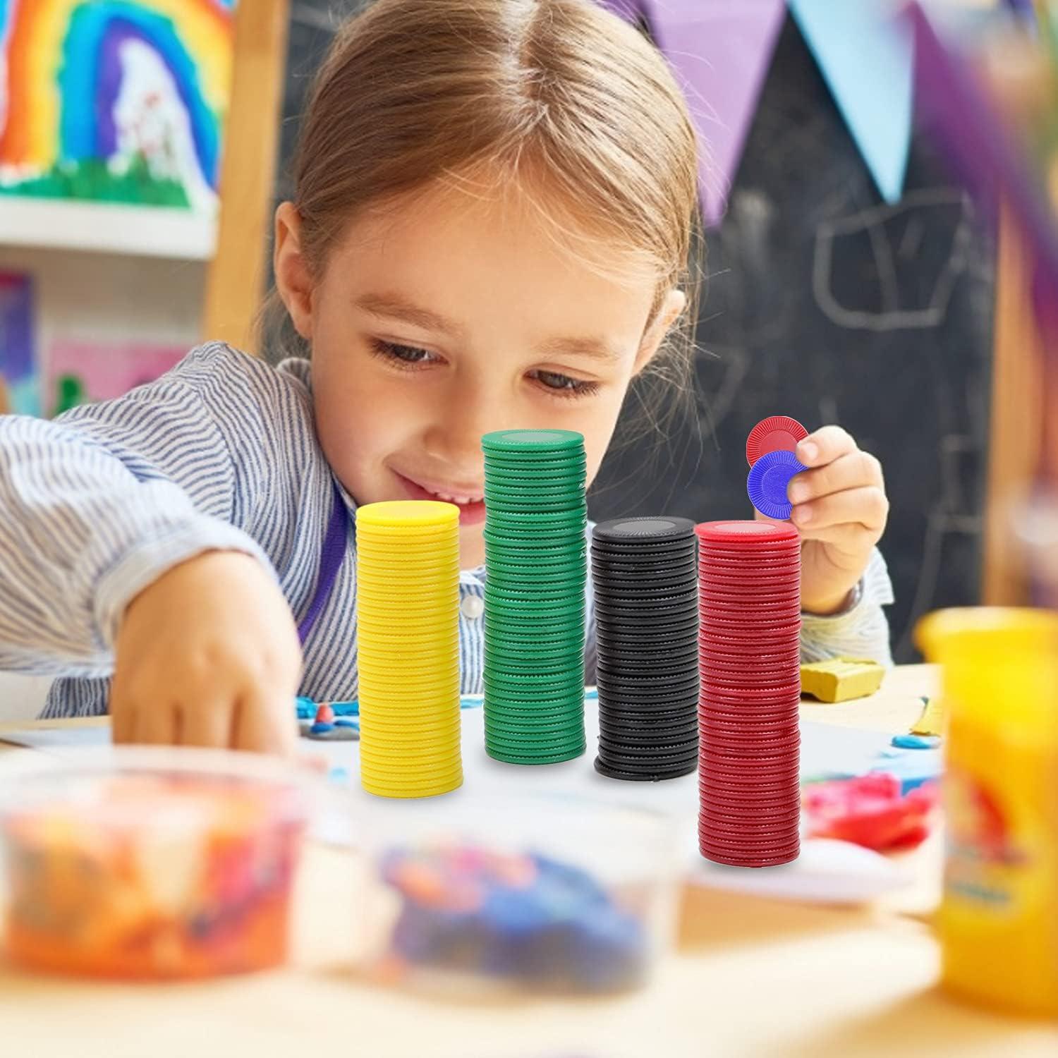 Fichas de Póker Darovly 600 Piezas 2.2cm Multicolor