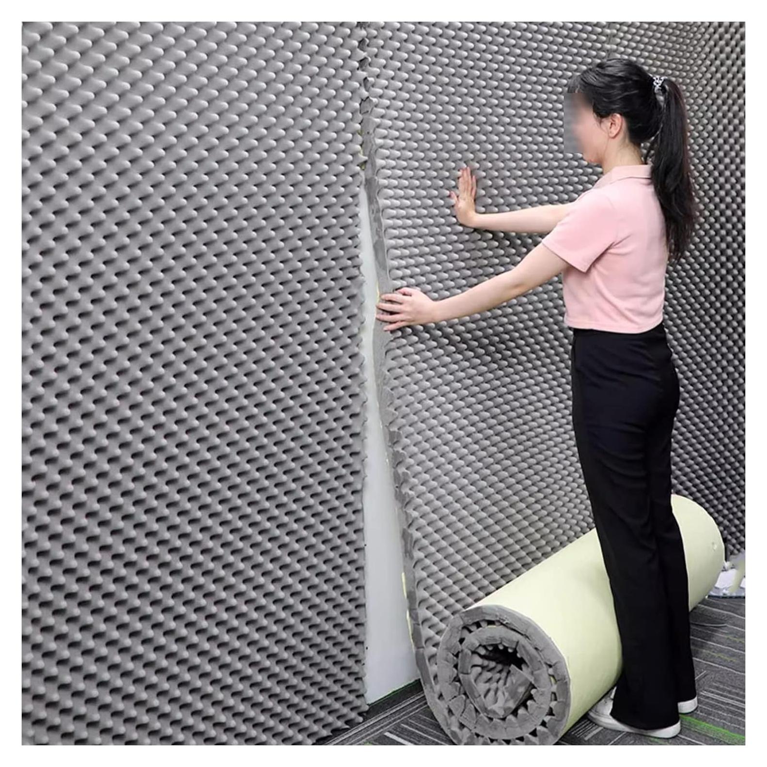 Paneles de Espuma Acústica Autoadhesivos XILYZMO 7cm 1x5m