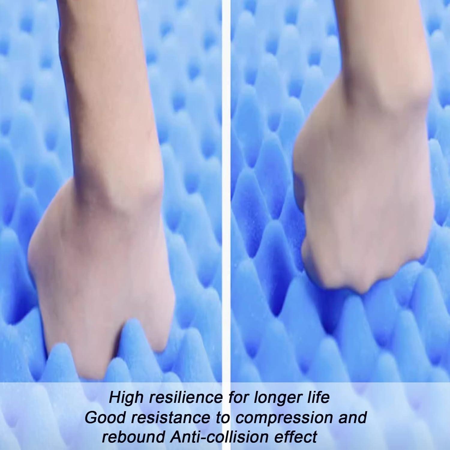 Paneles de Espuma Acústica Autoadhesivos XILYZMO 7cm 1x5m