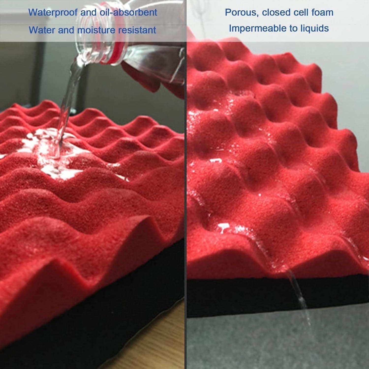 Paneles de Espuma Acústica Autoadhesivos XILYZMO 7cm 1x5m