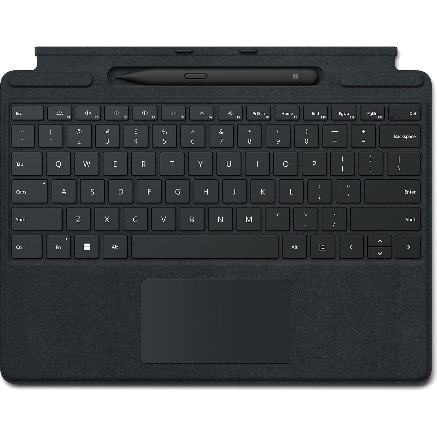 Teclado Microsoft Surface Pro Signature con Slim Pen 2 - Negro