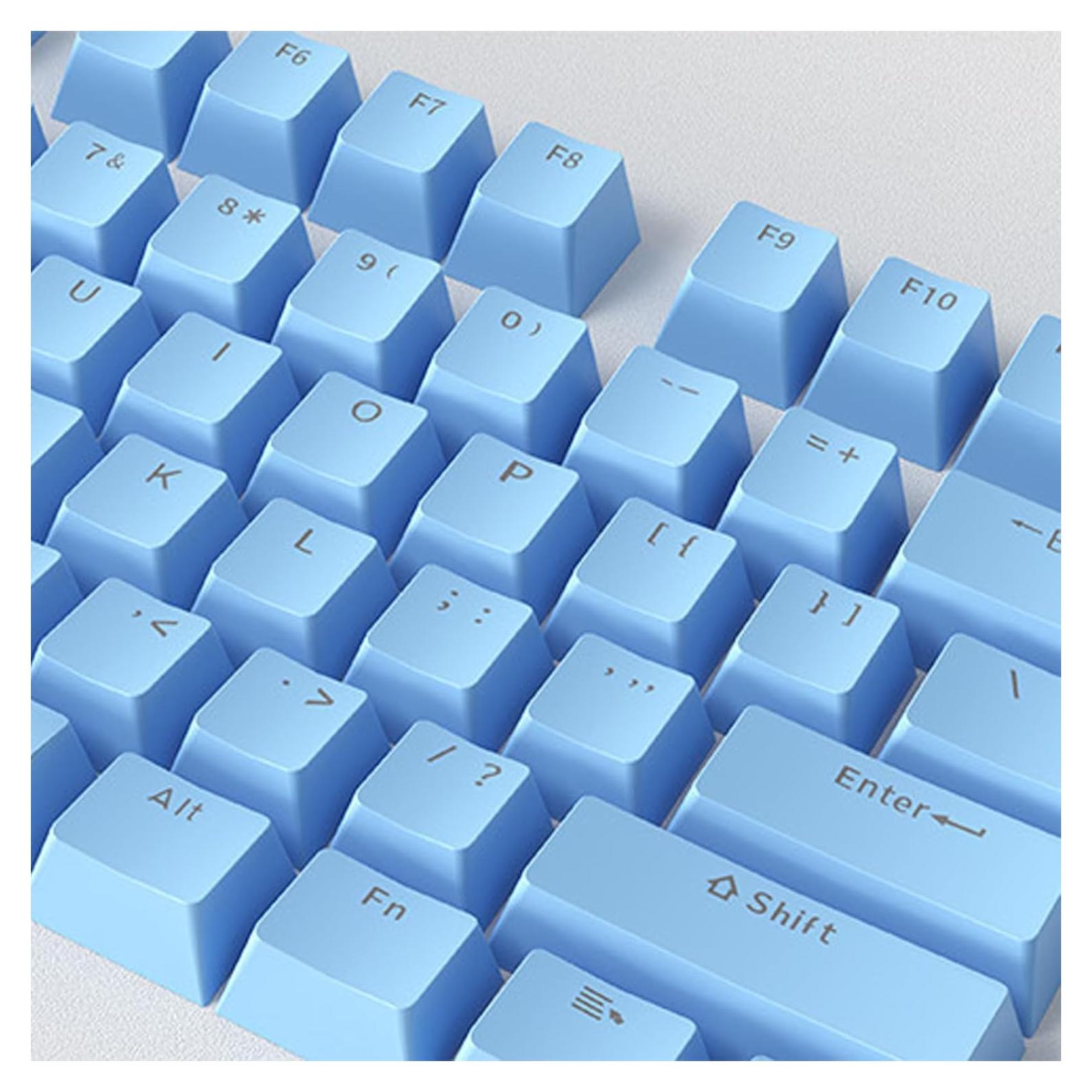 Juego de Teclas Catekro 108 para Teclado Mecánico Azul ABS