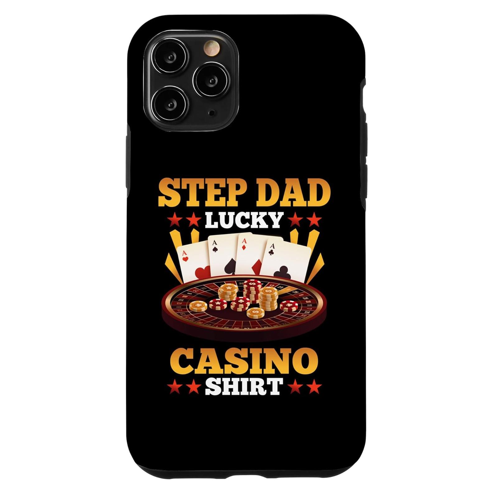 Camisa Casino Papá Suerte Fiesta Familiar Cumpleaños