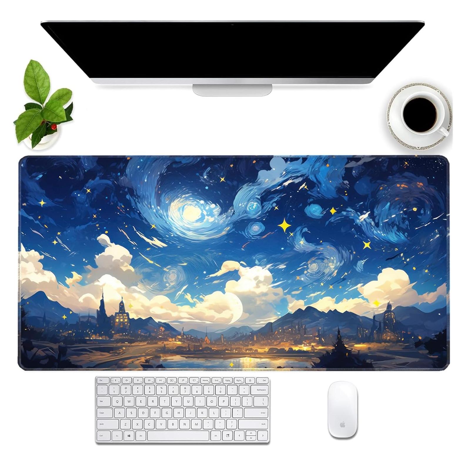 Alfombrilla de Ratón Grande TABandTAB Cielo Azul 80x40cm