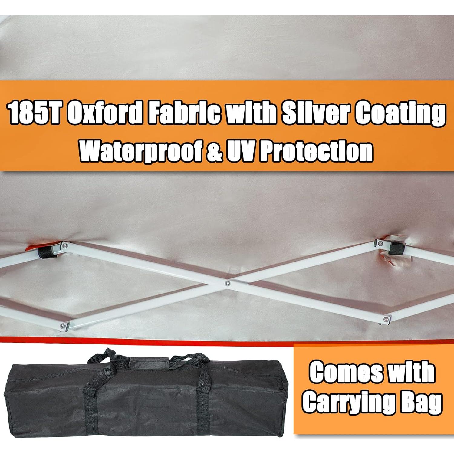 Tienda de Sombra Plegable Sunnyglade 1.83x1.22m Impermeable