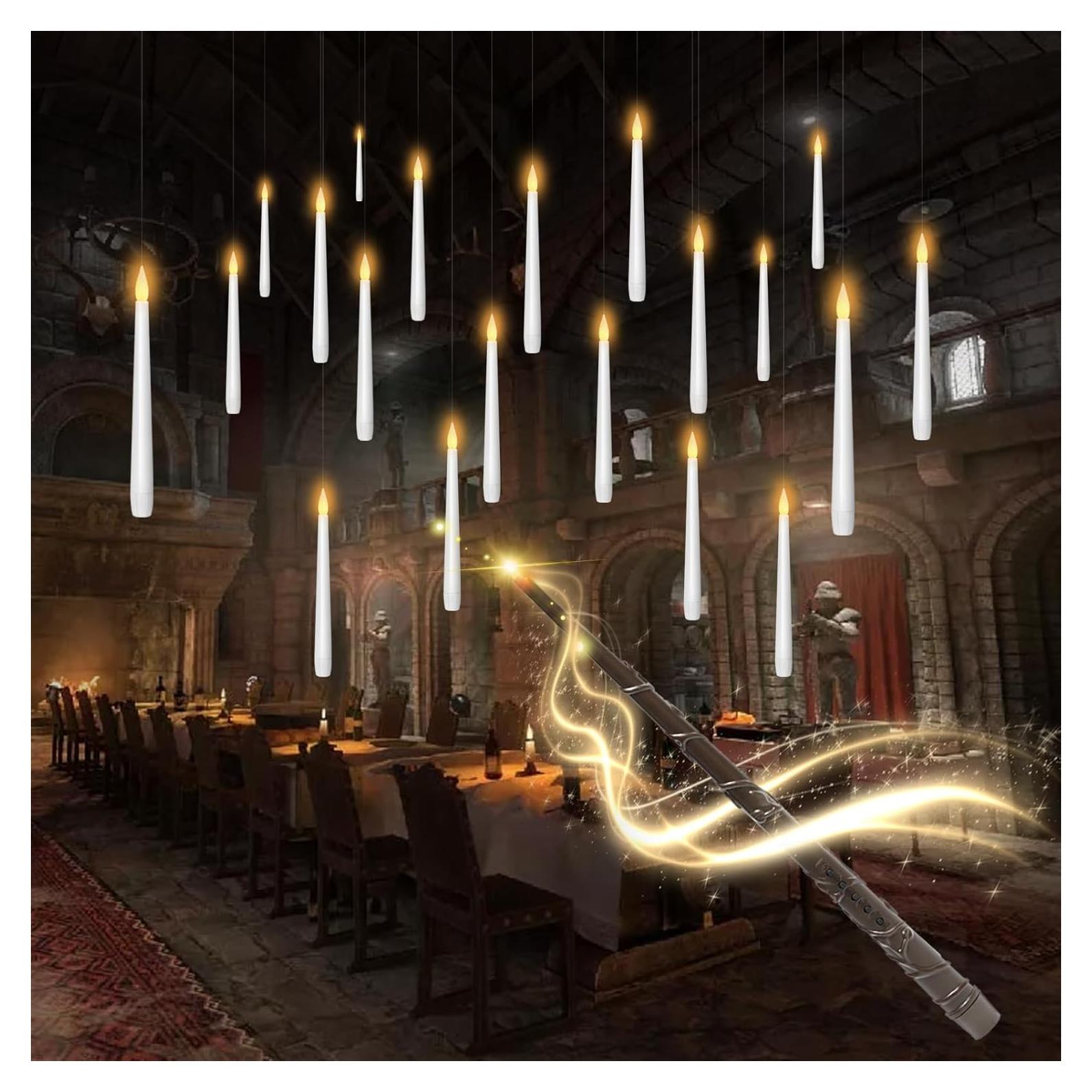 Velas Flotantes LED Kakoya 20 Pcs con Control Remoto