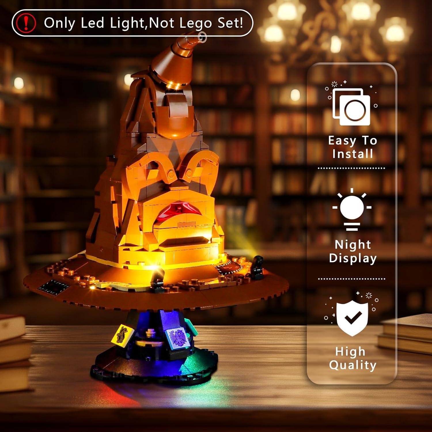 Kit de Luz BOOZUU para Lego 76429 Sombrero Hablante LED