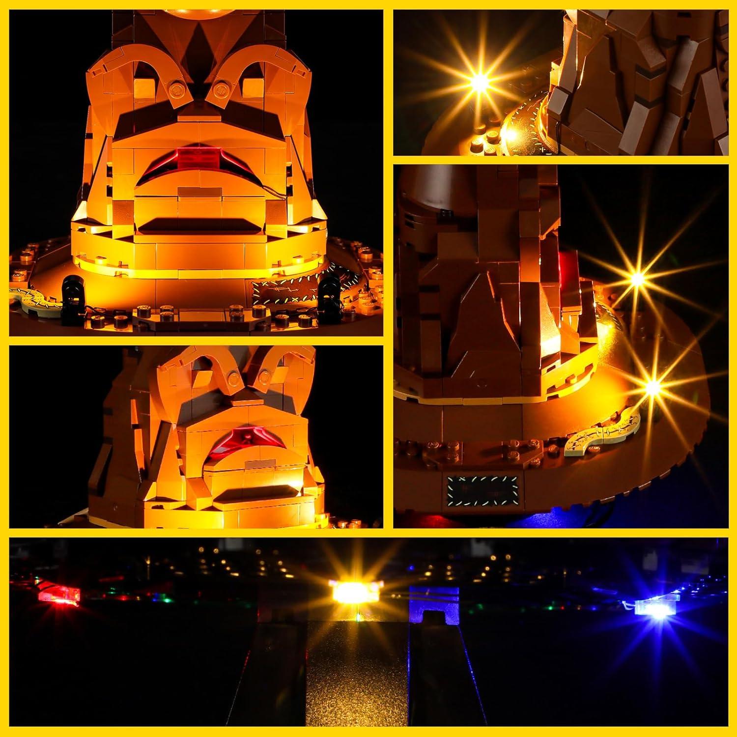 Kit de Luz BOOZUU para Lego 76429 Sombrero Hablante LED