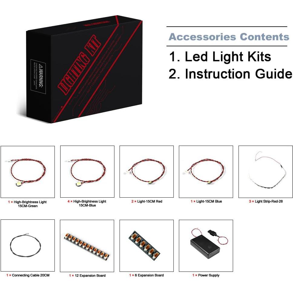 Kit de Iluminación LED BrickBling para Sombrero de Clasificación Lego 76429