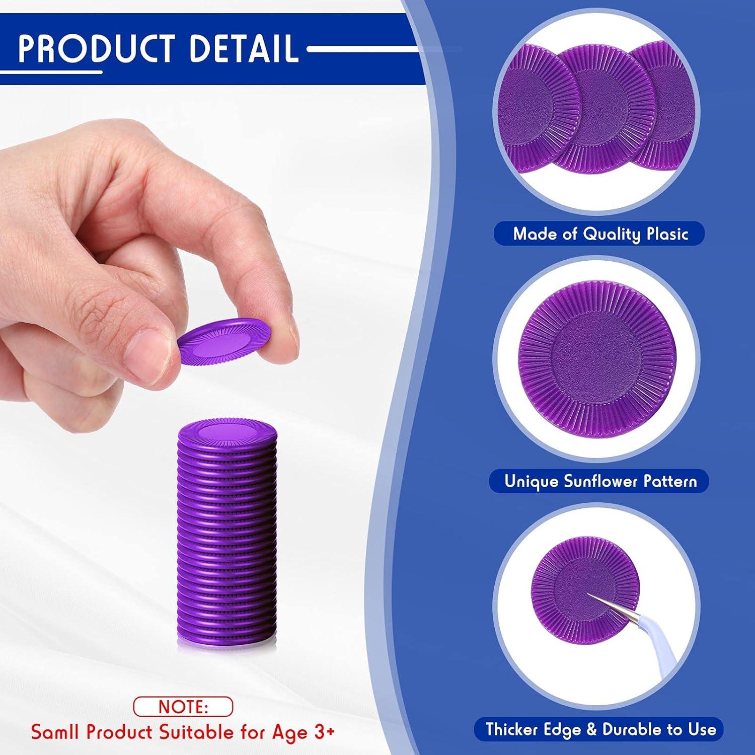 Fichas de Póker de Plástico Skylety 400 Piezas 2.18 cm