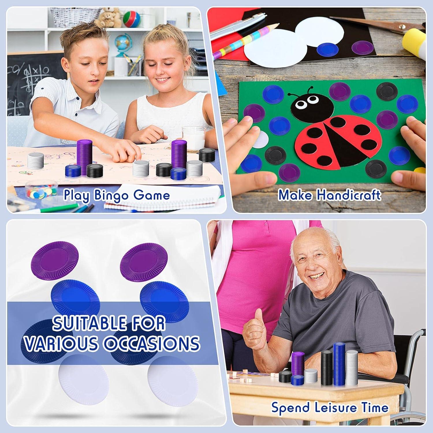 Fichas de Póker de Plástico Skylety 400 Piezas 2.18 cm