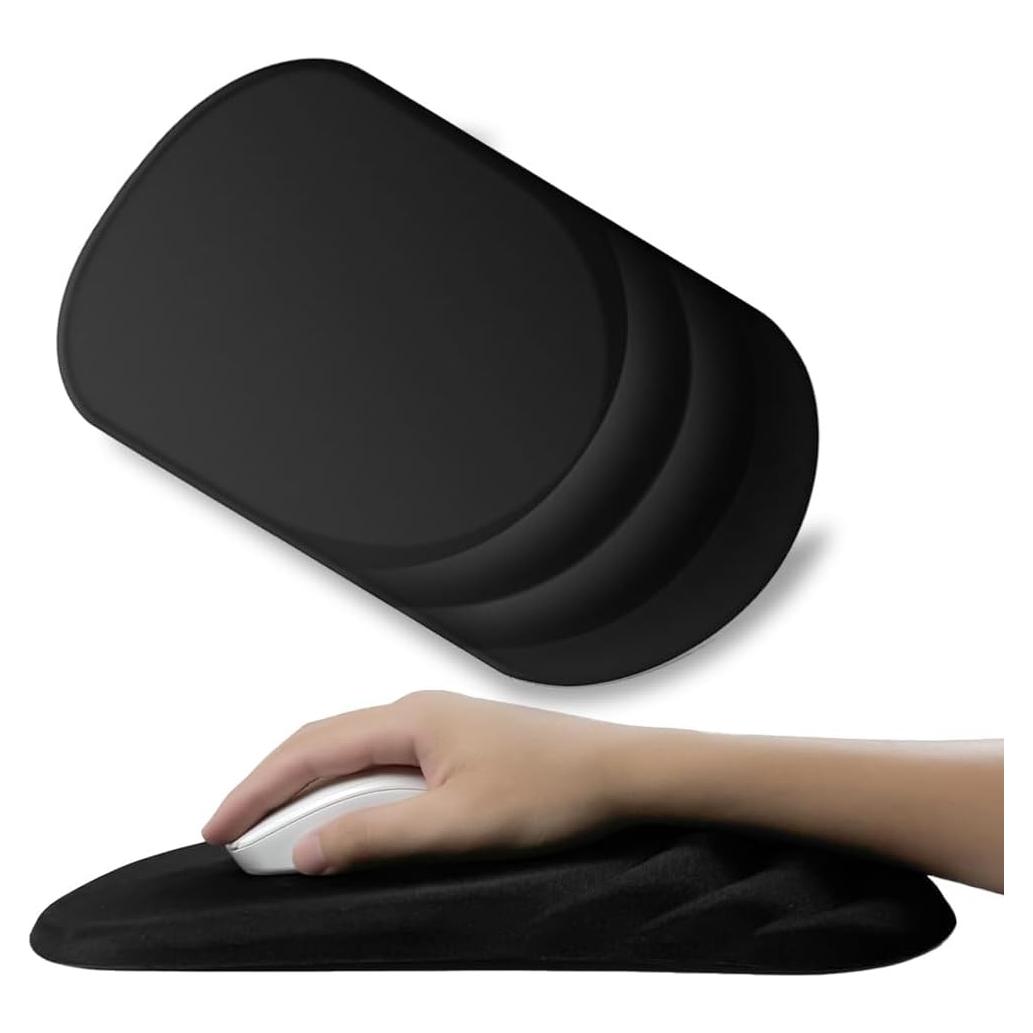 Alfombrilla de Ratón Ergonómica Heakdom con Soporte para Muñeca