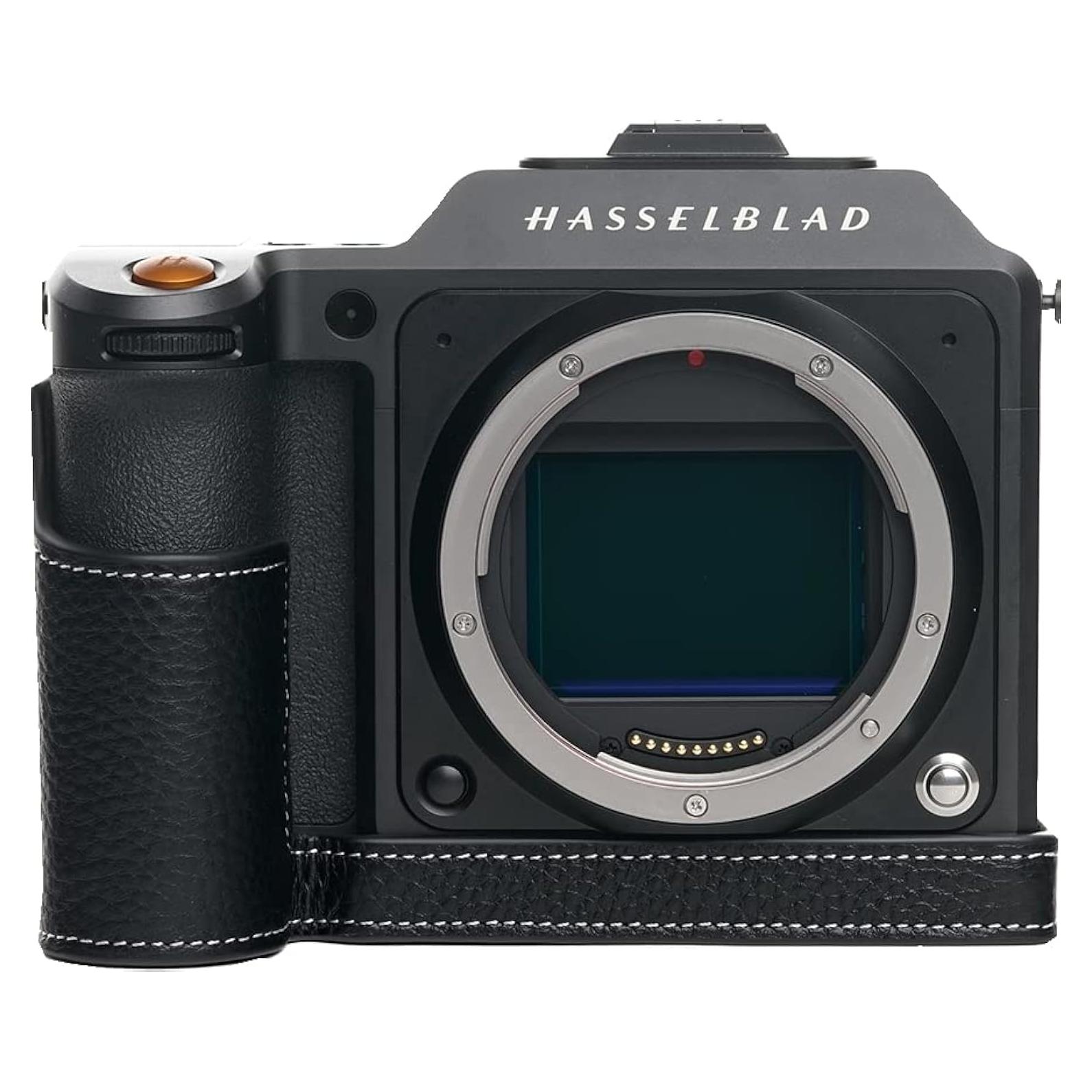 Funda de cámara BolinUS para Hasselblad X2D 100C - Cuero Negro