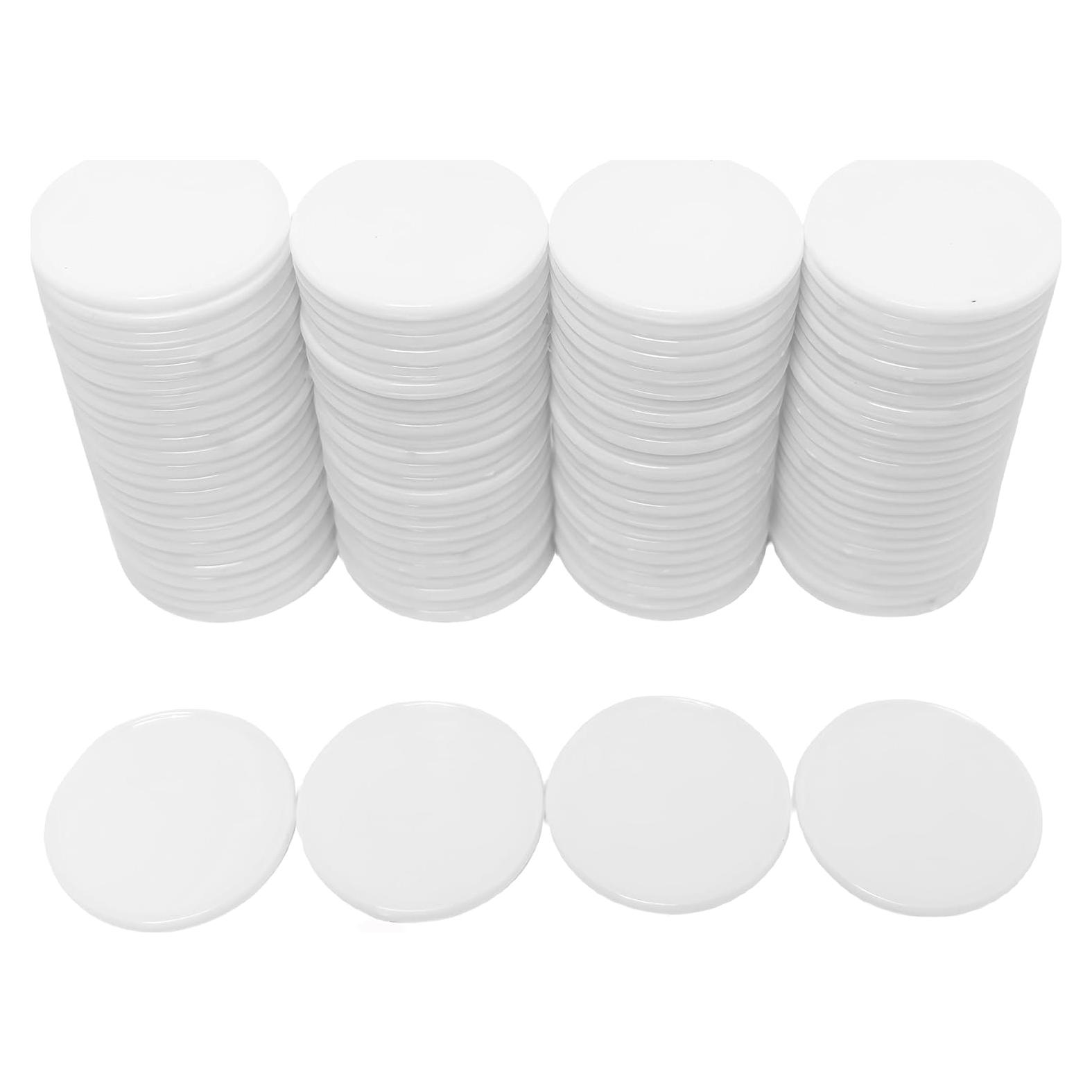 Set de 100 Fichas de Plástico SmartDealsPro 25mm con Caja