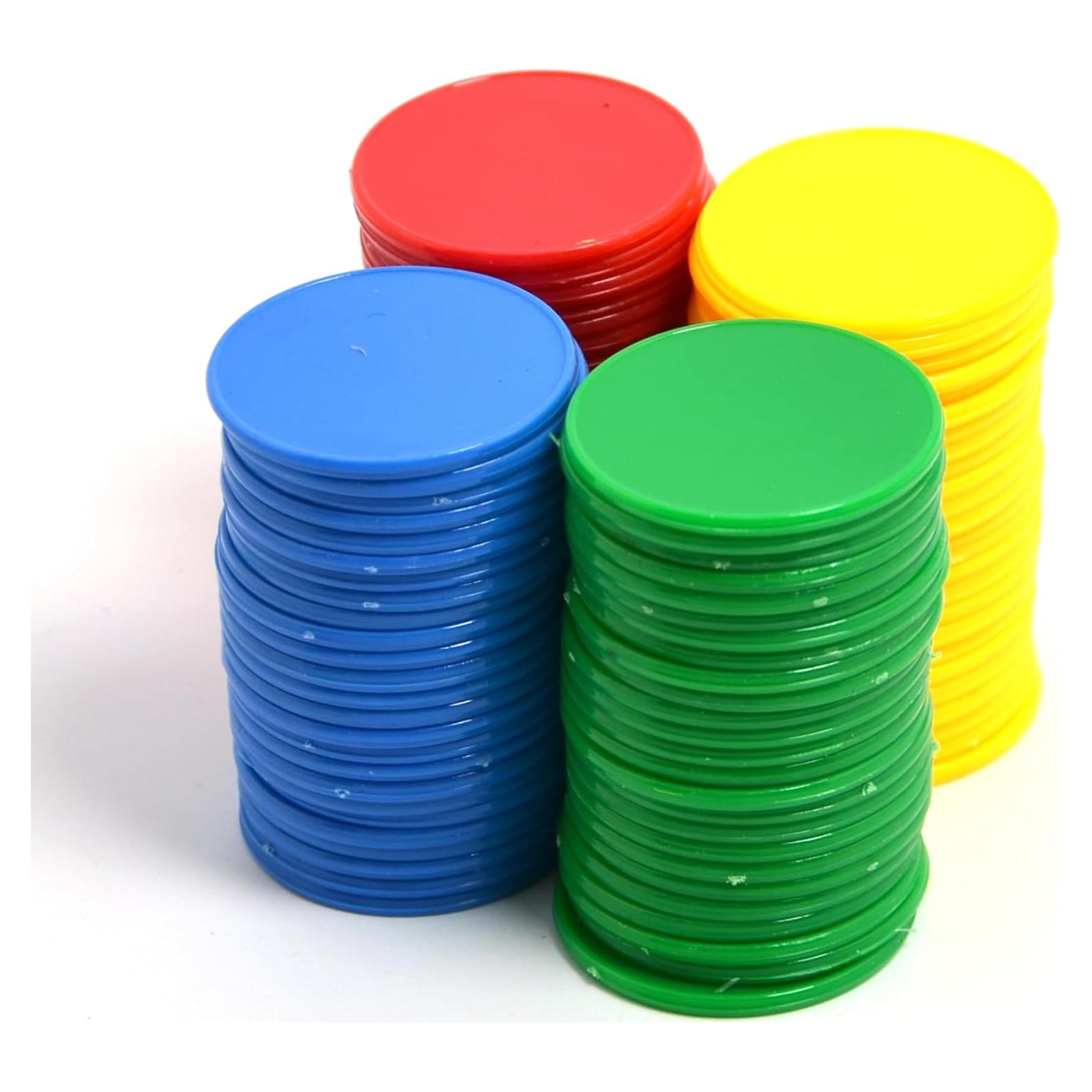 Contadores de Plástico Smartdealspro 100pcs 32mm con Caja