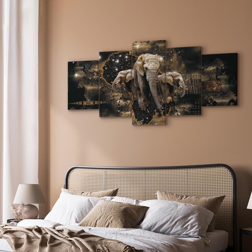 Lienzo Acústico Artgeist África 100x50 cm - 5 Piezas